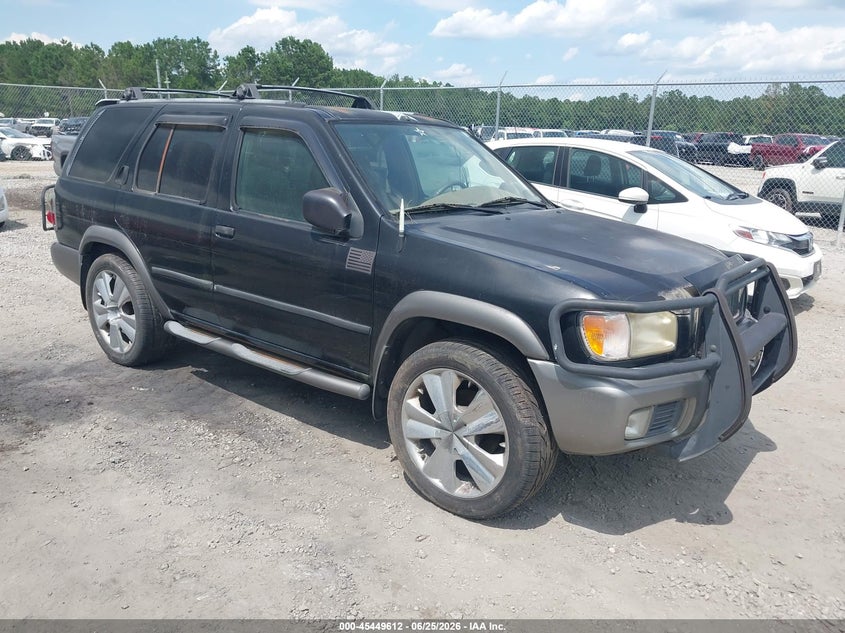 2001 Nissan Pathfinder VIN JN8DR07X91W500526 IAAI salvage auction — NORMAL WEAR, Clear (Georgia), sold $275 on 2026-07-17 (photo 1)