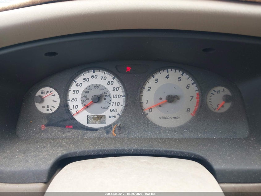 2001 Nissan Pathfinder VIN JN8DR07X91W500526 IAAI salvage auction — NORMAL WEAR, Clear (Georgia), sold $275 on 2026-07-17 (photo 7)
