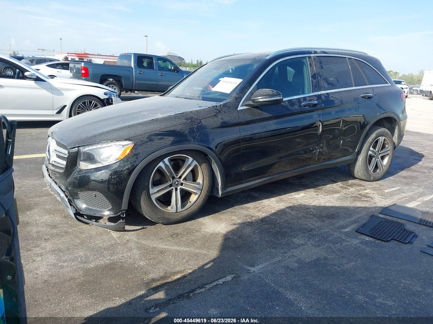 2018 Mercedes-benz Glc VIN WDC0G4JB4JV081151 IAAI salvage auction — FRONT END, Salvage Title, sold $6,200 on 2026-07-30 (photo 2)