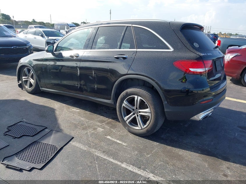 2018 Mercedes-benz Glc VIN WDC0G4JB4JV081151 IAAI salvage auction — FRONT END, Salvage Title, sold $6,200 on 2026-07-30 (photo 3)