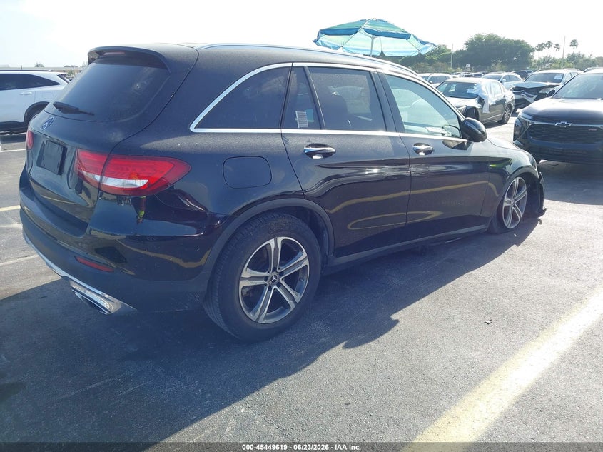 2018 Mercedes-benz Glc VIN WDC0G4JB4JV081151 IAAI salvage auction — FRONT END, Salvage Title, sold $6,200 on 2026-07-30 (photo 4)