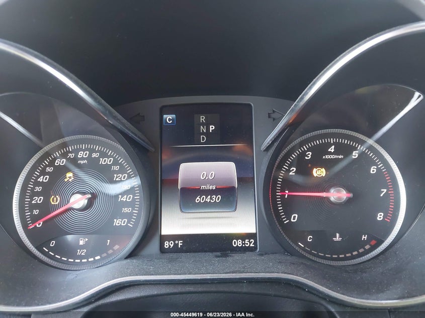 2018 Mercedes-benz Glc VIN WDC0G4JB4JV081151 IAAI salvage auction — FRONT END, Salvage Title, sold $6,200 on 2026-07-30 (photo 7)
