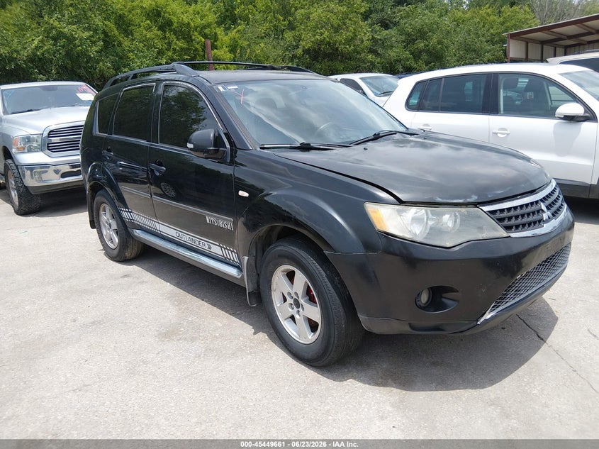 2007 Mitsubishi Outlander VIN JA4MS31X27U013449 IAAI salvage auction — NORMAL WEAR, Original (Texas), sold $475 on 2026-07-20 (photo 1)