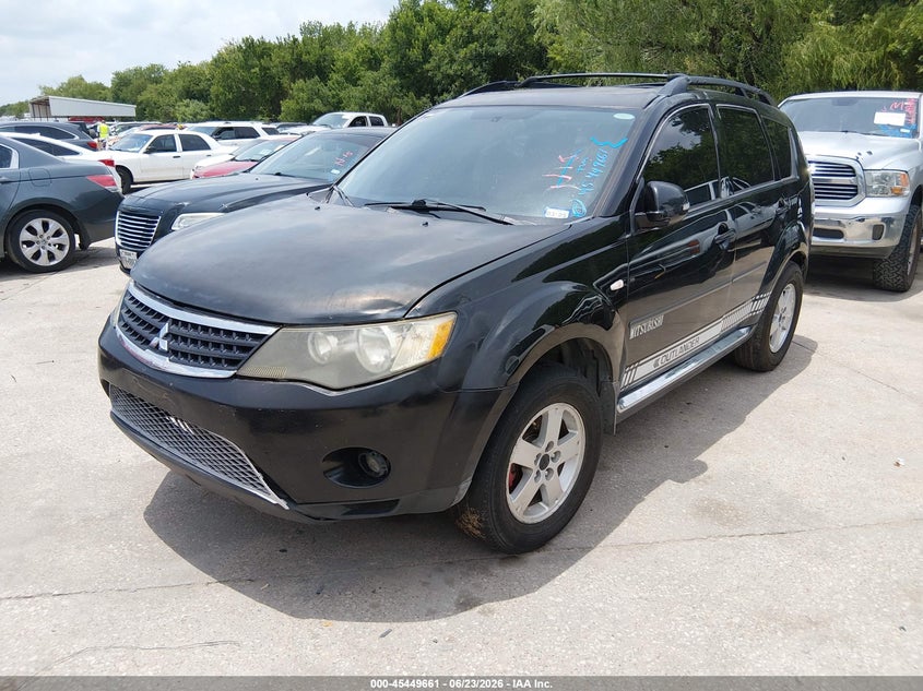 2007 Mitsubishi Outlander VIN JA4MS31X27U013449 IAAI salvage auction — NORMAL WEAR, Original (Texas), sold $475 on 2026-07-20 (photo 2)