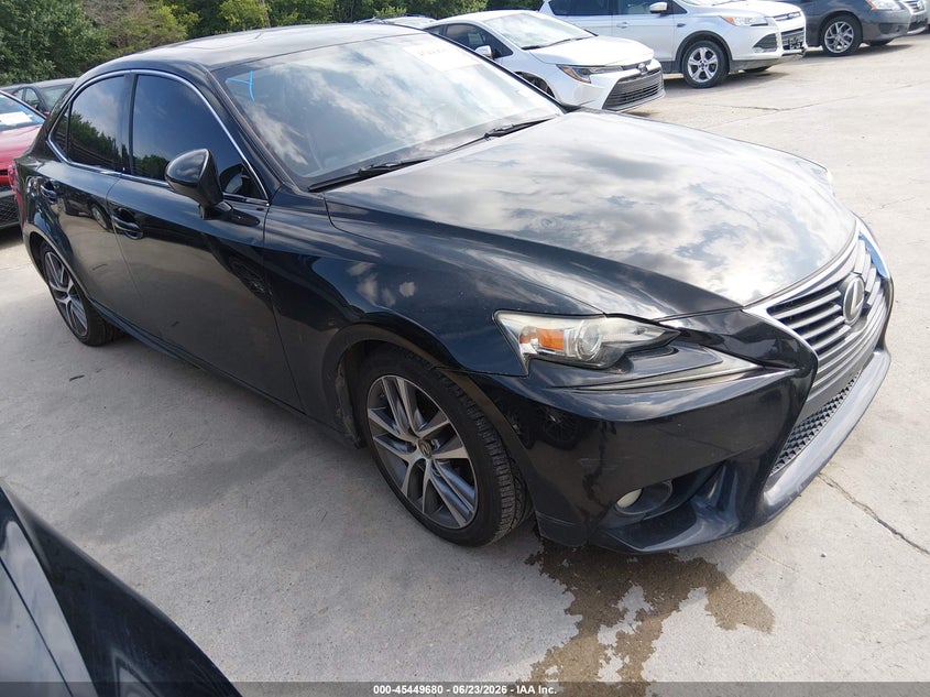 2014 Lexus Is 250 VIN JTHBF1D24E5038204 IAAI salvage auction — NORMAL WEAR, Original (Texas), sold $3,800 on 2026-07-20 (photo 1)