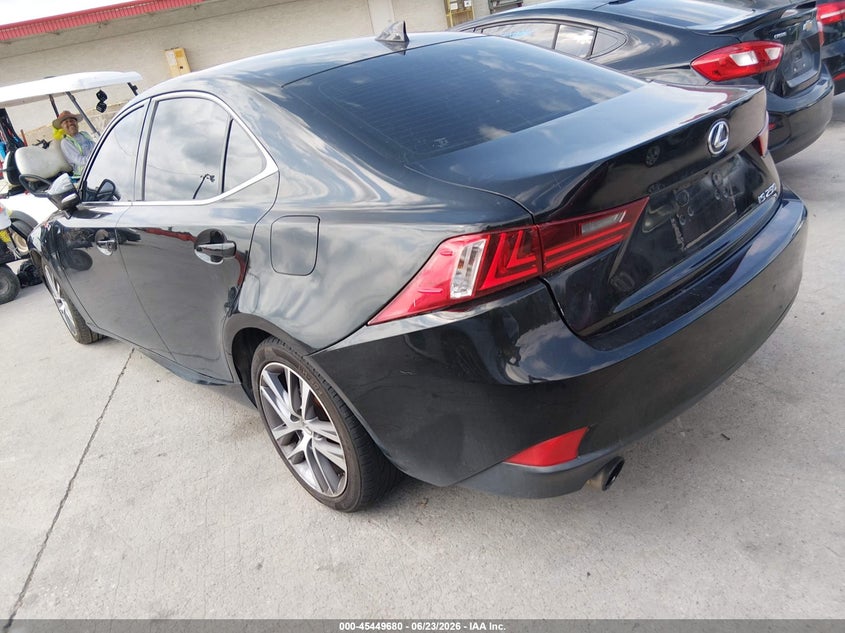 2014 Lexus Is 250 VIN JTHBF1D24E5038204 IAAI salvage auction — NORMAL WEAR, Original (Texas), sold $3,800 on 2026-07-20 (photo 3)