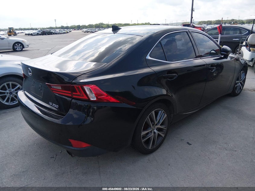 2014 Lexus Is 250 VIN JTHBF1D24E5038204 IAAI salvage auction — NORMAL WEAR, Original (Texas), sold $3,800 on 2026-07-20 (photo 4)