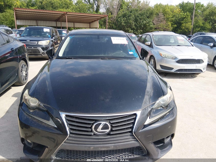 2014 Lexus Is 250 VIN JTHBF1D24E5038204 IAAI salvage auction — NORMAL WEAR, Original (Texas), sold $3,800 on 2026-07-20 (photo 6)