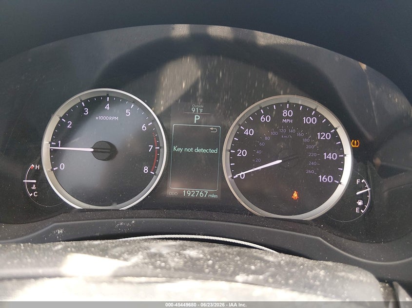 2014 Lexus Is 250 VIN JTHBF1D24E5038204 IAAI salvage auction — NORMAL WEAR, Original (Texas), sold $3,800 on 2026-07-20 (photo 7)