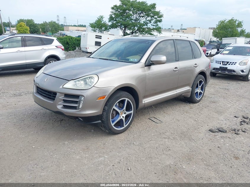 2009 Porsche Cayenne VIN WP1AA29P59LA05136 IAAI salvage auction — NORMAL WEAR, Salvage (Pennsylvania), sold $700 on 2026-08-07 (photo 2)