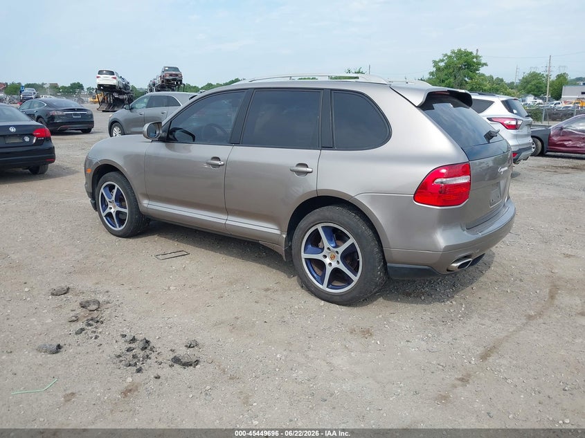 2009 Porsche Cayenne VIN WP1AA29P59LA05136 IAAI salvage auction — NORMAL WEAR, Salvage (Pennsylvania), sold $700 on 2026-08-07 (photo 3)