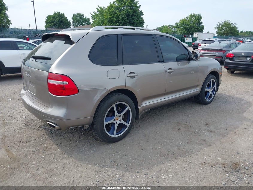 2009 Porsche Cayenne VIN WP1AA29P59LA05136 IAAI salvage auction — NORMAL WEAR, Salvage (Pennsylvania), sold $700 on 2026-08-07 (photo 4)