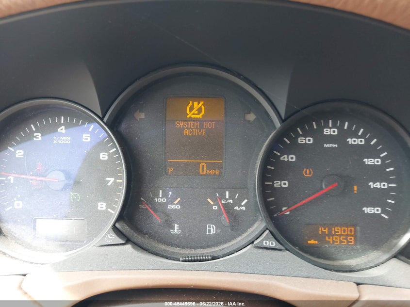 2009 Porsche Cayenne VIN WP1AA29P59LA05136 IAAI salvage auction — NORMAL WEAR, Salvage (Pennsylvania), sold $700 on 2026-08-07 (photo 7)