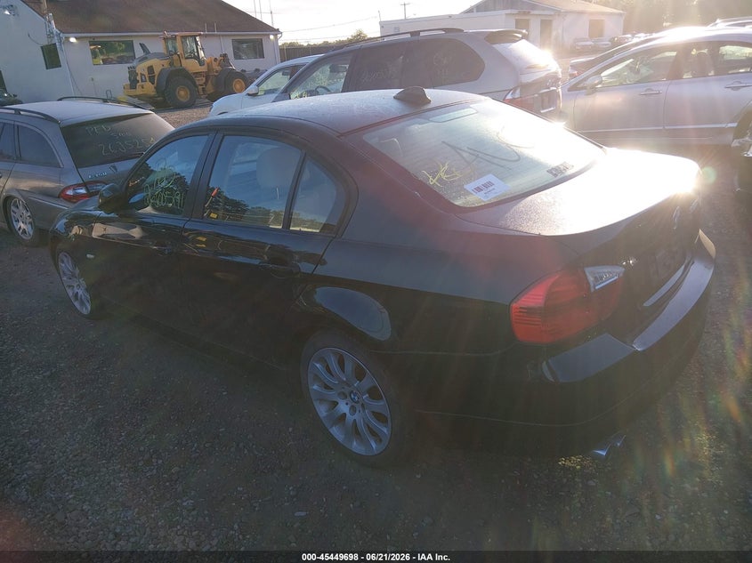 2007 BMW 3 series VIN WBAVC93517KZ70234 IAAI salvage auction — FRONT & REAR, Bill Of Sale (New York), sold $450 on 2026-07-14 (photo 3)