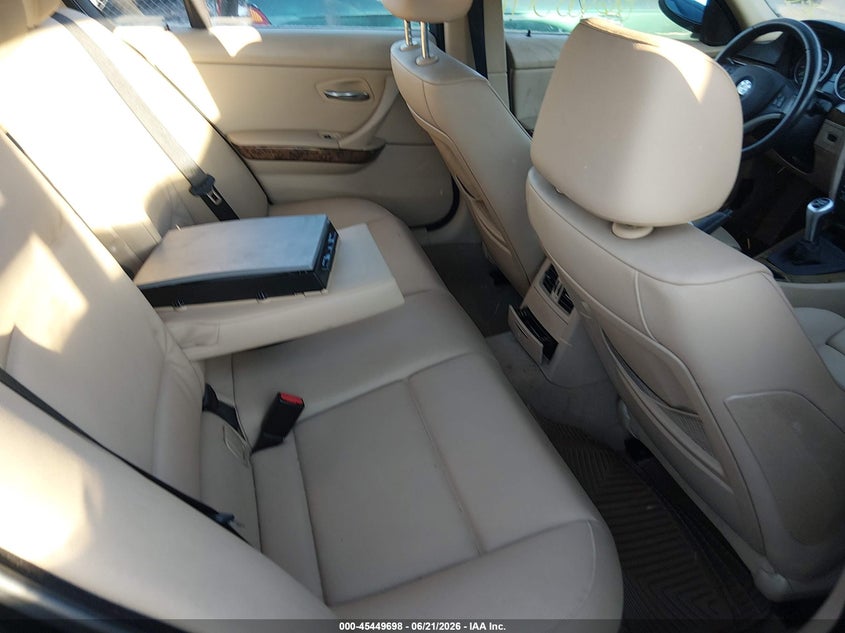 2007 BMW 3 series VIN WBAVC93517KZ70234 IAAI salvage auction — FRONT & REAR, Bill Of Sale (New York), sold $450 on 2026-07-14 (photo 8)