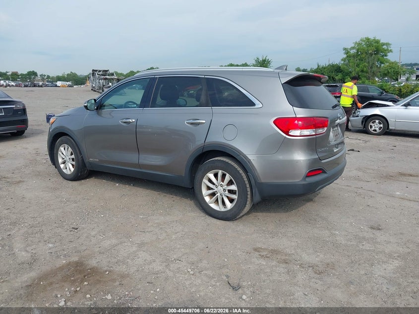 2016 Kia Sorento VIN 5XYPGDA51GG172053 IAAI salvage auction — NORMAL WEAR, Clear (Pennsylvania), sold $2,100 on 2026-07-31 (photo 3)