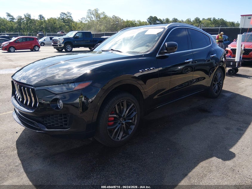 2019 Maserati Levante VIN ZN661XUA8KX309727 IAAI salvage auction — REAR END, Salvage Title, sold $4,950 on 2026-08-08 (photo 2)