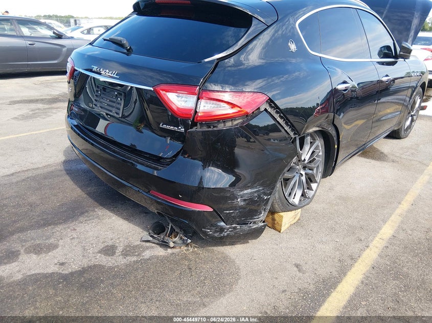 2019 Maserati Levante VIN ZN661XUA8KX309727 IAAI salvage auction — REAR END, Salvage Title, sold $4,950 on 2026-08-08 (photo 6)