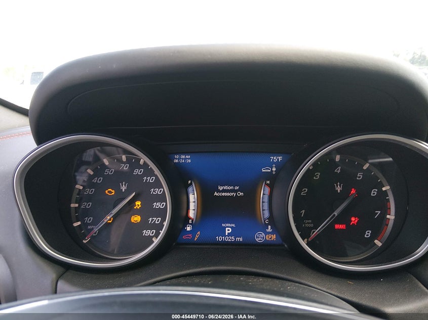 2019 Maserati Levante VIN ZN661XUA8KX309727 IAAI salvage auction — REAR END, Salvage Title, sold $4,950 on 2026-08-08 (photo 7)