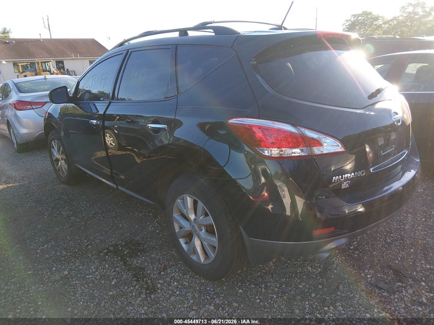 2012 Nissan Murano VIN JN8AZ1MW4CW233318 IAAI salvage auction — FRONT END, Bill Of Sale (New York), sold $450 on 2026-07-07 (photo 3)