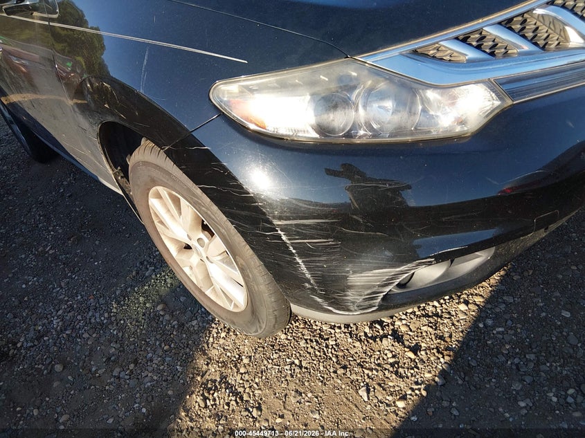 2012 Nissan Murano VIN JN8AZ1MW4CW233318 IAAI salvage auction — FRONT END, Bill Of Sale (New York), sold $450 on 2026-07-07 (photo 6)