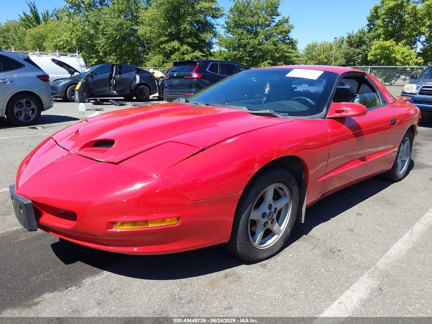 1995 Pontiac Firebird VIN 2G2FV22P9S2202181 IAAI salvage auction — LEFT FRONT, Clear (New Jersey), sold $625 on 2026-07-20 (photo 2)