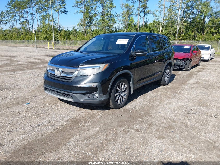 2019 Honda Pilot VIN 5FNYF5H40KB017035 IAAI salvage auction — NORMAL WEAR, Clear (Florida), sold $7,050 on 2026-07-25 (photo 2)