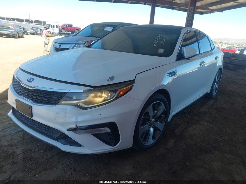 2019 Kia Optima VIN 5XXGT4L34KG365981 IAAI salvage auction — NORMAL WEAR, Clear-Dealer Only (Arizona), sold $2,125 on 2026-07-14 (photo 2)