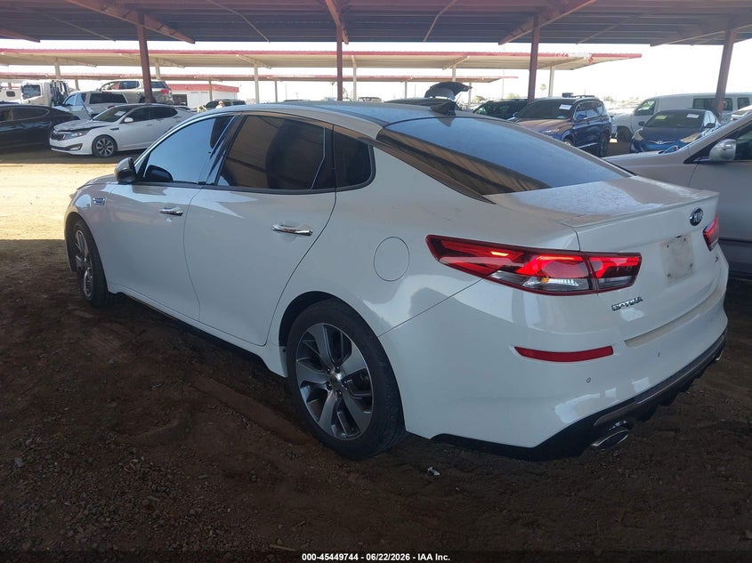 2019 Kia Optima VIN 5XXGT4L34KG365981 IAAI salvage auction — NORMAL WEAR, Clear-Dealer Only (Arizona), sold $2,125 on 2026-07-14 (photo 3)