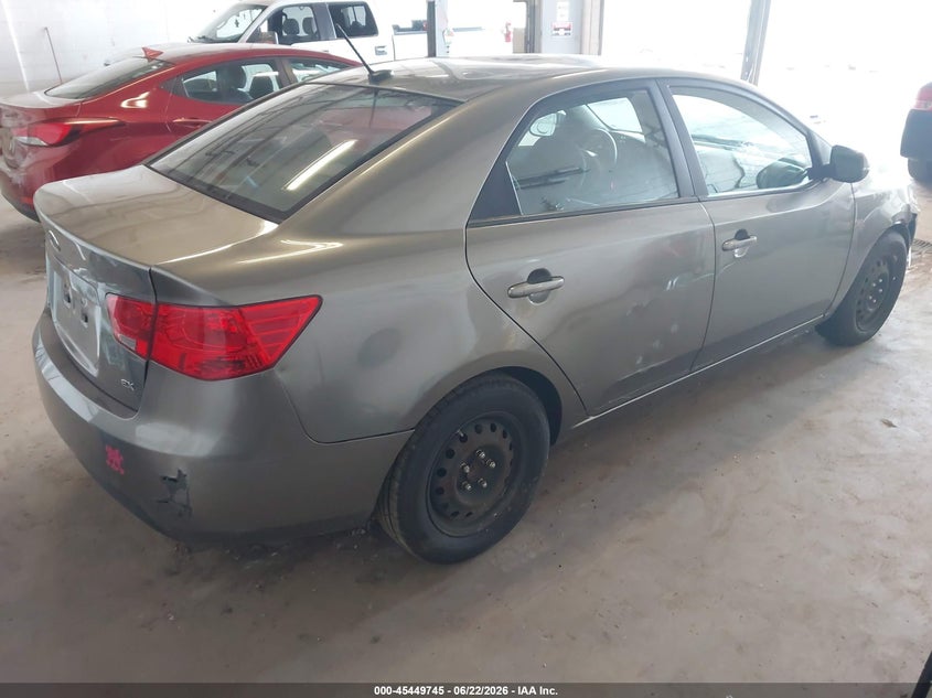 2012 Kia Forte VIN KNAFU4A20C5581011 IAAI salvage auction — NORMAL WEAR, Clear (Minnesota), sold $475 on 2026-07-08 (photo 4)
