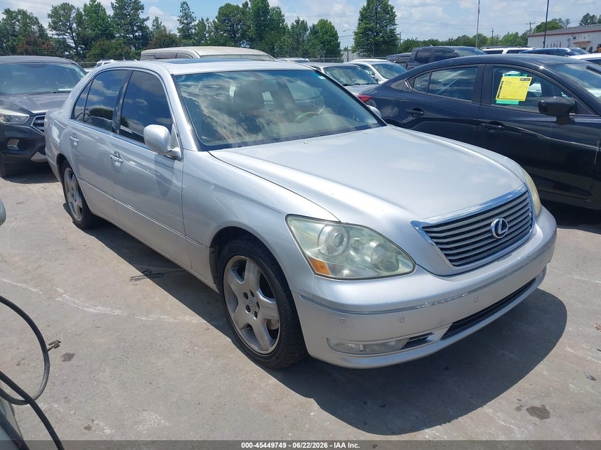 2005 Lexus Ls VIN JTHBN36F355011400 IAAI salvage auction — NORMAL WEAR, Clear-Dealer Only (North Carolina), sold $875 on 2026-07-20 (photo 1)