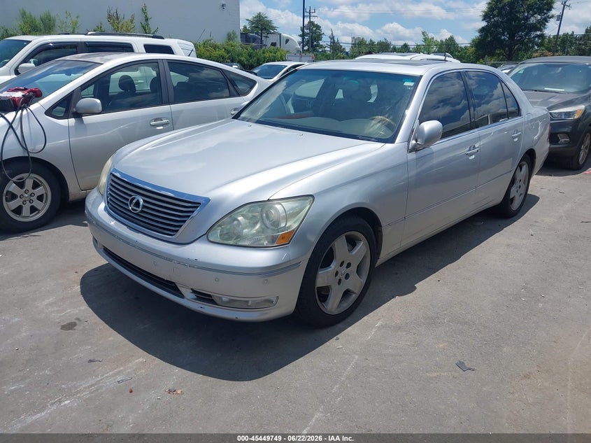 2005 Lexus Ls VIN JTHBN36F355011400 IAAI salvage auction — NORMAL WEAR, Clear-Dealer Only (North Carolina), sold $875 on 2026-07-20 (photo 2)