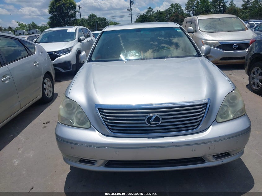 2005 Lexus Ls VIN JTHBN36F355011400 IAAI salvage auction — NORMAL WEAR, Clear-Dealer Only (North Carolina), sold $875 on 2026-07-20 (photo 6)
