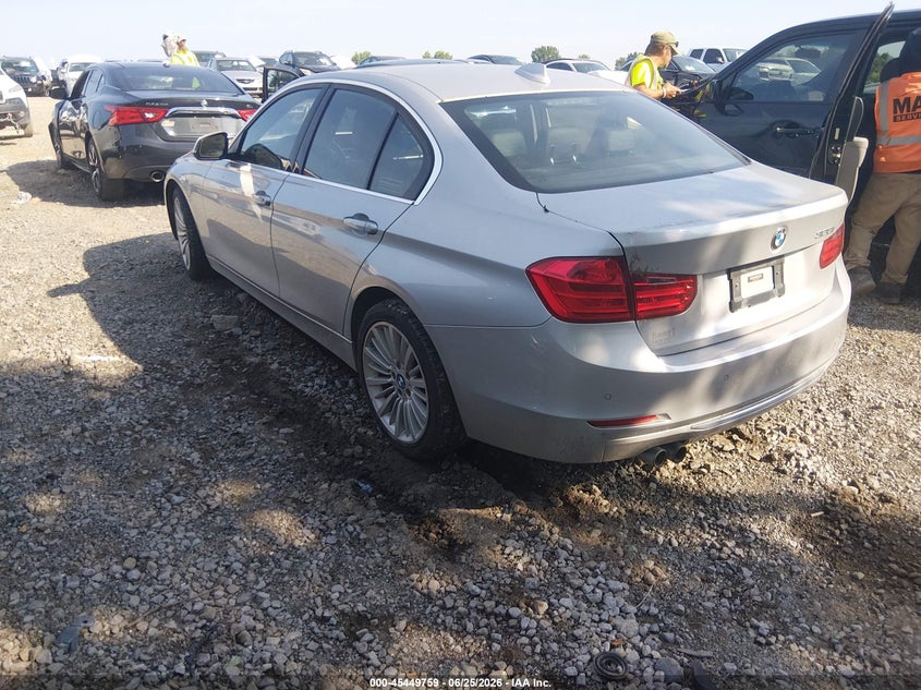 2013 BMW 3er VIN WBA3C1C56DF443559 IAAI salvage auction — NORMAL WEAR, Clear (Tennessee), sold $500 on 2026-07-30 (photo 3)