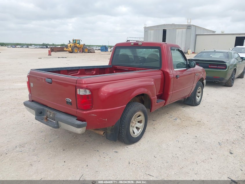 2002 Ford Ranger VIN 1FTYR10D32PA57773 IAAI salvage auction — NORMAL WEAR, Sf97 (Texas), sold $850 on 2026-07-09 (photo 4)