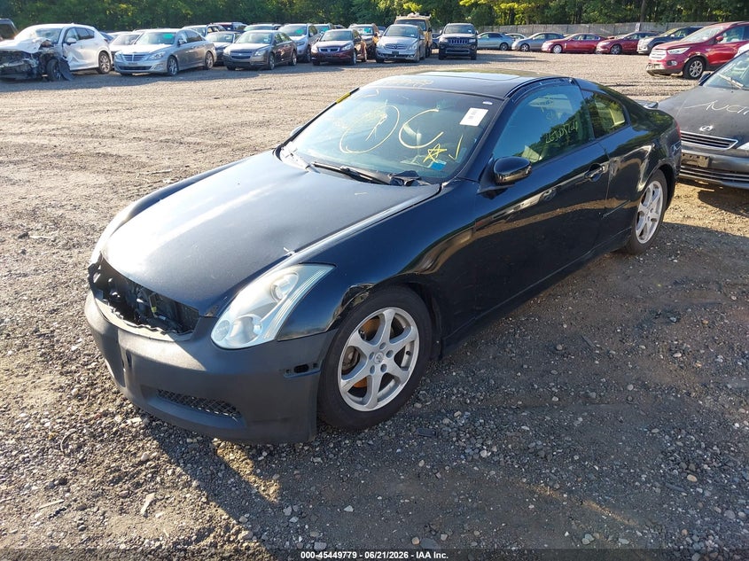 2006 Infiniti G35 VIN JNKCV54E86M703279 IAAI salvage auction — FRONT & REAR, Bill Of Sale (New York), sold $450 on 2026-07-07 (photo 2)