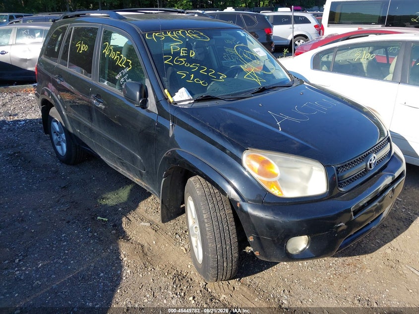 2004 Toyota Rav4 VIN JTEHD20V546017938 IAAI salvage auction — FRONT END, Bill Of Sale (New York), sold $525 on 2026-07-07 (photo 1)
