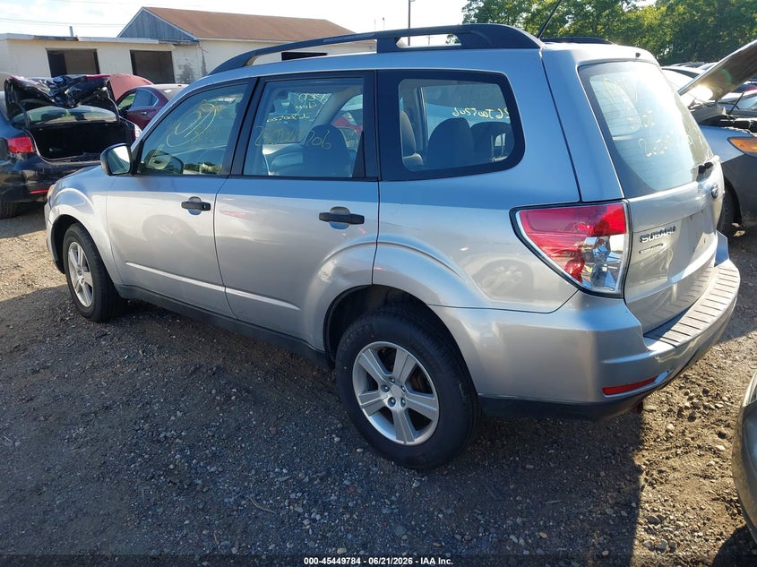2012 Subaru Forester VIN JF2SHABC5CH422738 IAAI salvage auction — FRONT & REAR, Bill Of Sale (New York), sold $775 on 2026-07-07 (photo 3)