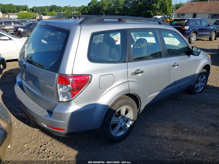 2012 Subaru Forester VIN JF2SHABC5CH422738 IAAI salvage auction — FRONT & REAR, Bill Of Sale (New York), sold $775 on 2026-07-07 (photo 4)