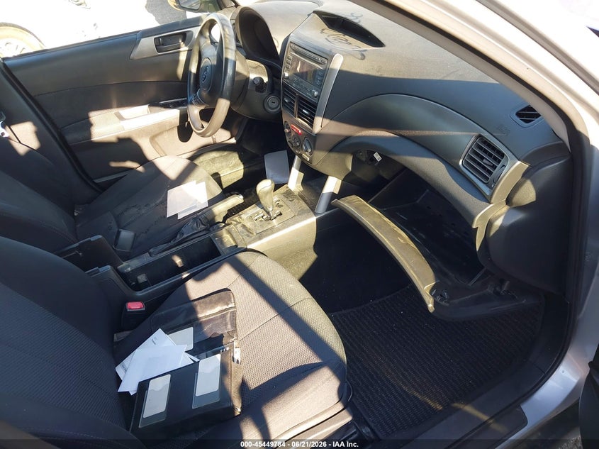 2012 Subaru Forester VIN JF2SHABC5CH422738 IAAI salvage auction — FRONT & REAR, Bill Of Sale (New York), sold $775 on 2026-07-07 (photo 5)