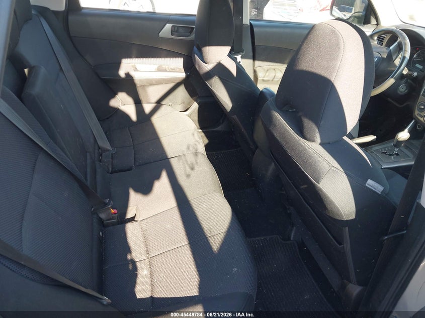 2012 Subaru Forester VIN JF2SHABC5CH422738 IAAI salvage auction — FRONT & REAR, Bill Of Sale (New York), sold $775 on 2026-07-07 (photo 8)
