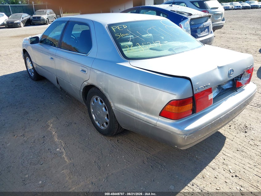 1999 Lexus Ls 400 VIN JT8BH28F0X0162922 IAAI salvage auction — FRONT & REAR, Bill Of Sale (New York), sold $450 on 2026-07-14 (photo 3)