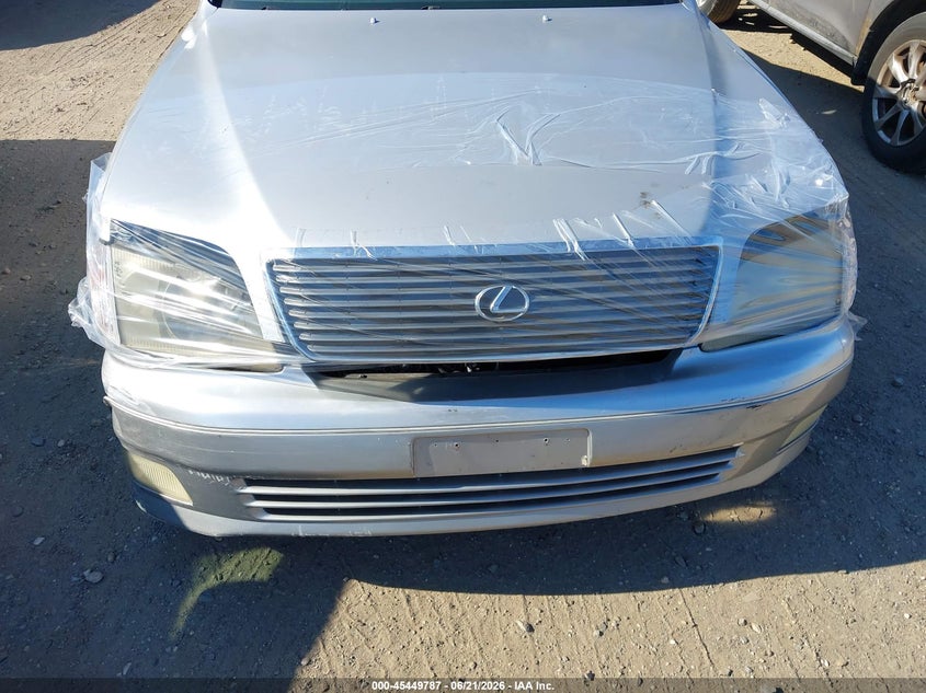 1999 Lexus Ls 400 VIN JT8BH28F0X0162922 IAAI salvage auction — FRONT & REAR, Bill Of Sale (New York), sold $450 on 2026-07-14 (photo 6)
