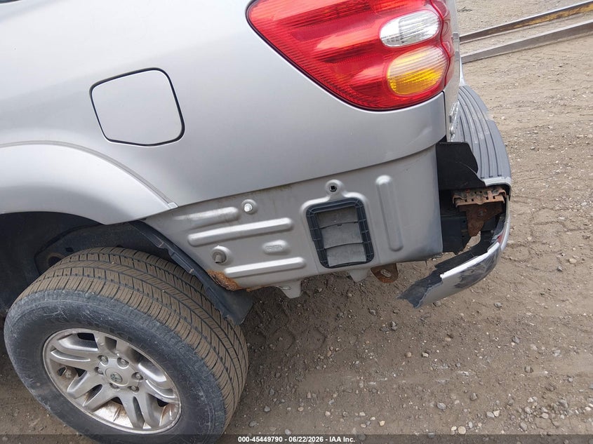 2003 Toyota Sequoia VIN 5TDBT48A53S154953 IAAI salvage auction — REAR END, Bill Of Sale (New York), sold $450 on 2026-07-07 (photo 6)