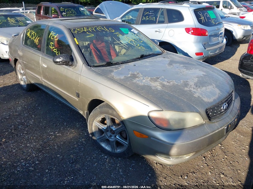2003 Infiniti I35 VIN JNKDA31A63T104467 IAAI salvage auction — FRONT & REAR, Bill Of Sale (New York), sold $475 on 2026-07-07 (photo 1)