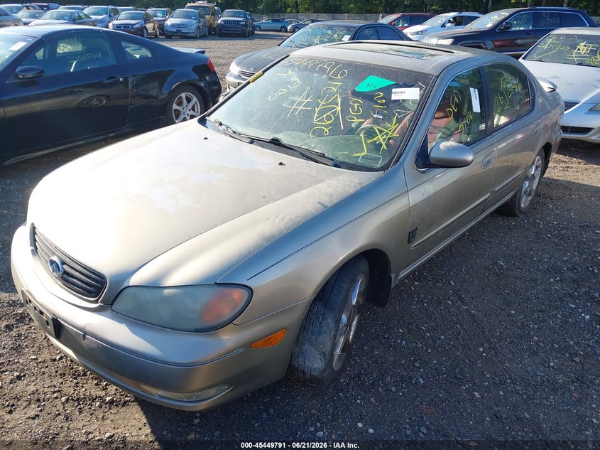 2003 Infiniti I35 VIN JNKDA31A63T104467 IAAI salvage auction — FRONT & REAR, Bill Of Sale (New York), sold $475 on 2026-07-07 (photo 2)