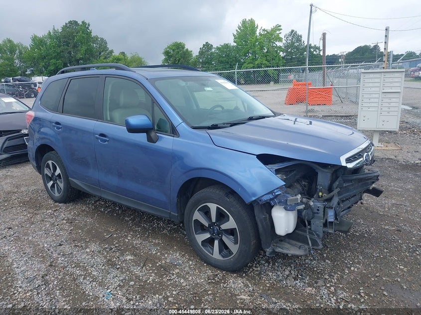 2017 Subaru Forester VIN JF2SJAGC1HH442408 IAAI salvage auction — FRONT END, Clear (Virginia), sold $2,650 on 2026-07-17 (photo 1)