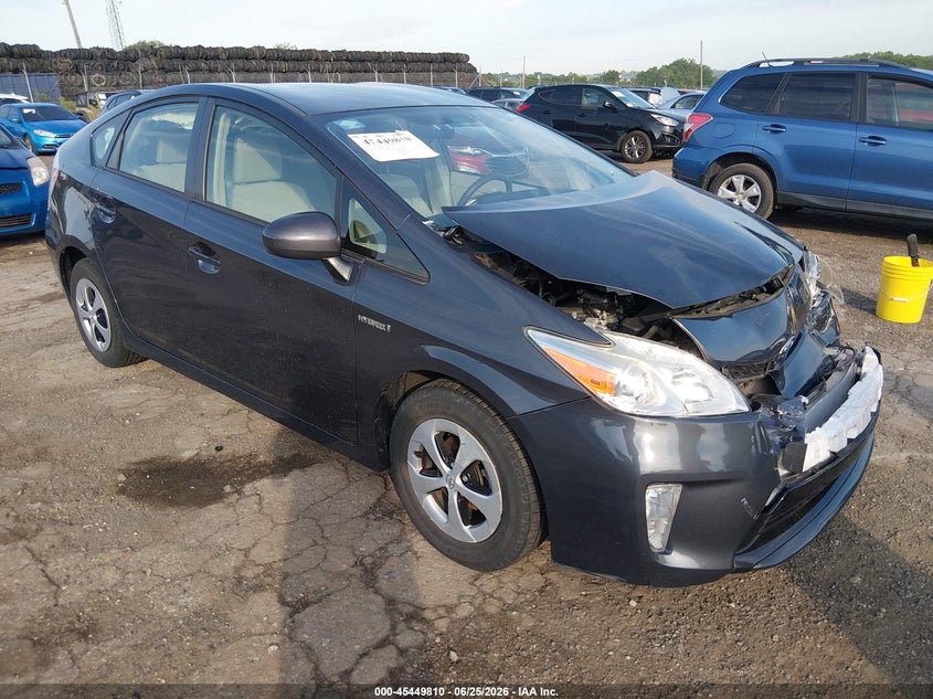 2014 Toyota Prius VIN JTDKN3DU7E1757326 IAAI salvage auction — FRONT END, Salvage (Pennsylvania), sold $1,700 on 2026-07-10 (photo 1)