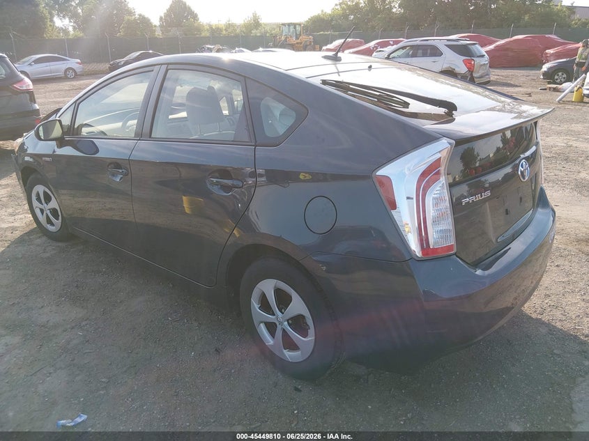2014 Toyota Prius VIN JTDKN3DU7E1757326 IAAI salvage auction — FRONT END, Salvage (Pennsylvania), sold $1,700 on 2026-07-10 (photo 3)
