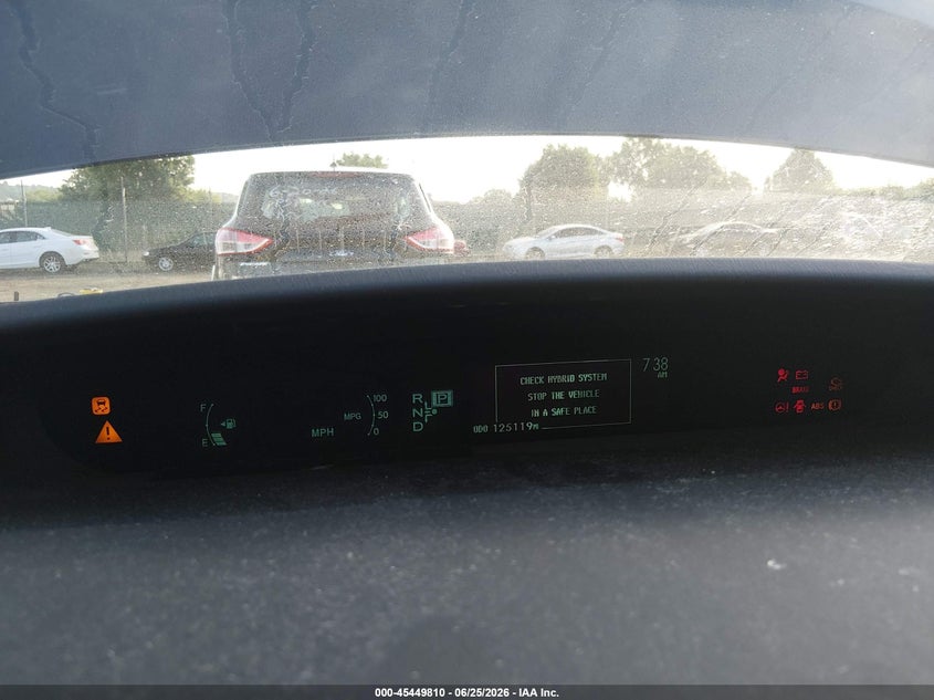 2014 Toyota Prius VIN JTDKN3DU7E1757326 IAAI salvage auction — FRONT END, Salvage (Pennsylvania), sold $1,700 on 2026-07-10 (photo 7)